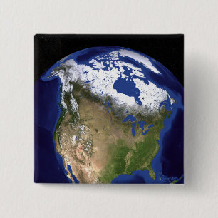 Die blaue folgende Generations-Marmorierungerde 5 Button