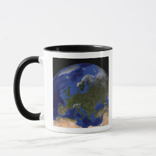 Die blaue folgende Generations-Marmorierungerde 6 Tasse
