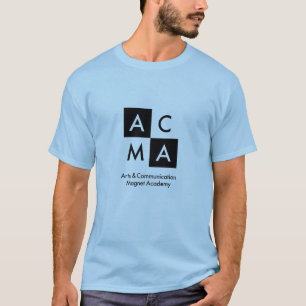 Die blaue gefärbte Krawatte T-Shirt