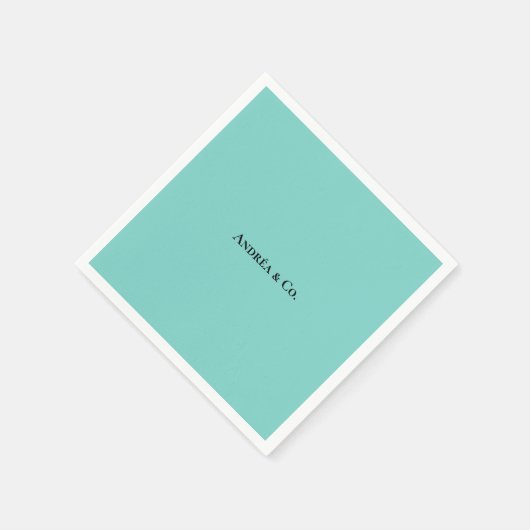 Die blaue Kiste Serviette (Ecke)