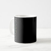 Die blaue Klippe des Ozeans behalten Kaffeetasse (Vorderseite Links)