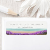 Die blaue Küste in der Rücksendeadresse (Insitu)