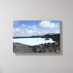 Die Blaue Lagune, Island Leinwanddruck