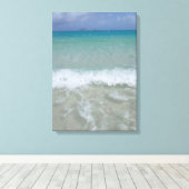 Die blaue Lagune Leinwanddruck (Insitu (Holzboden))