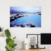 Die blaue Lagune Poster (Heimbüro)