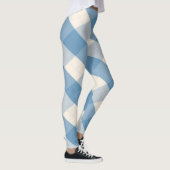 Die blaue MeanClique-Raute Leggings (Rechts)