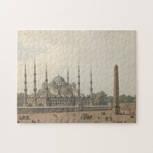 Die blaue Moschee des Sultans Ahmed, Istanbul, die Puzzle (Horizontal)