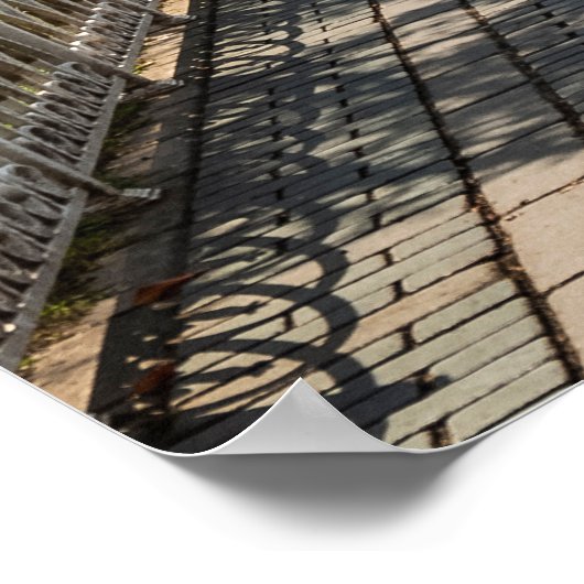 Die Blaue Moschee, Istanbul Poster (Ecke)