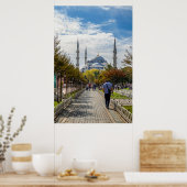 Die Blaue Moschee, Istanbul Poster (Küche)
