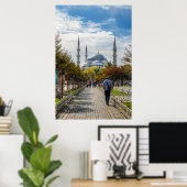 Die Blaue Moschee, Istanbul Poster (Heimbüro)