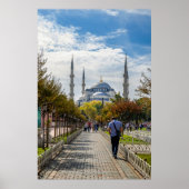 Die Blaue Moschee, Istanbul Poster (Vorne)