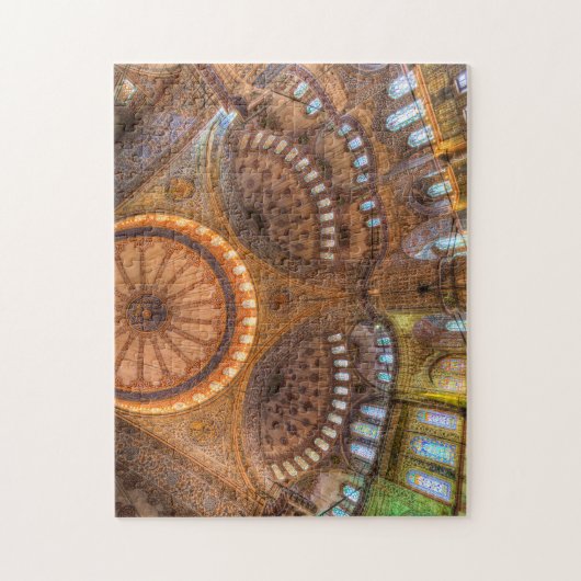 Die blaue Moschee Istanbul Puzzle (Vertikal)