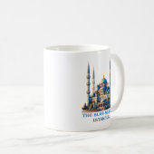 Die Blaue Moschee Istanbul Türkei Kaffeetasse (VorderseiteRechts)