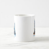 Die Blaue Moschee Istanbul Türkei Kaffeetasse (Mittel)