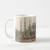 Die Blaue Moschee von Sultan Ahmed, Istanbul, Türk Kaffeetasse (Links)