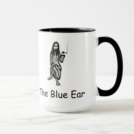 Die blaue Ohr-Tasse Tasse (Rechts)