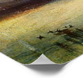 Die blaue Rigi, Sonnenaufgang Poster (Ecke)