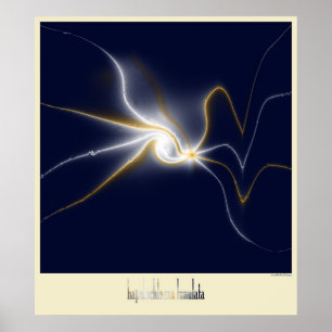 die blaue Ringkrake Poster