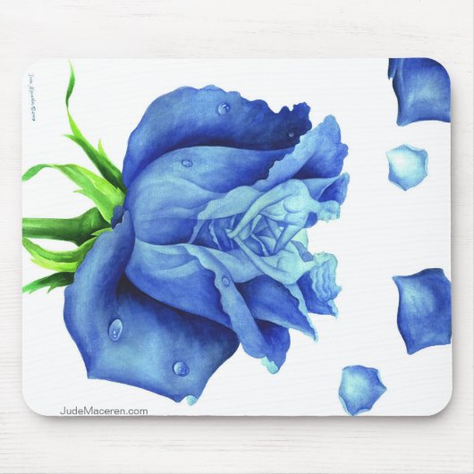 DIE BLAUE ROSE MOUSEPAD (Vorne)