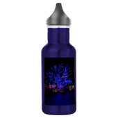 Die blaue Treppe Wasserflasche aus Edelstahl (Links)