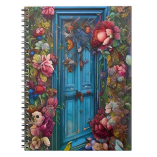 Die blaue Tür Notizblock