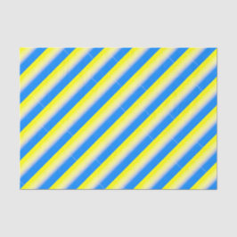 Die Blaue und Gelbe Ukraine Inspirierte den Krieg Seidenpapier