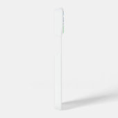 Die blaue und grüne Telefonzelle iPhone Hülle (Rechte Seite)