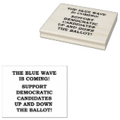 DIE BLAUE WAVE KOMMT! GUMMISTEMPEL (Stempel)