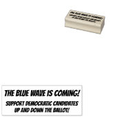 DIE BLAUE WAVE KOMMT! GUMMISTEMPEL (Stempel)