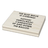 DIE BLAUE WAVE KOMMT! GUMMISTEMPEL (Stempel)