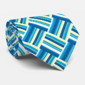 Die blaue Woche Krawatte (Gerollt)