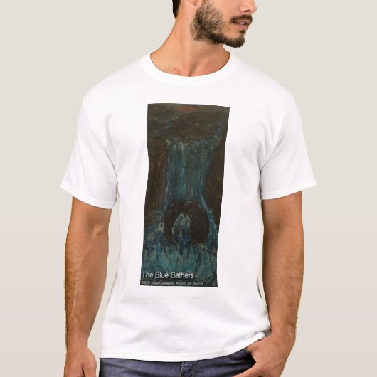 Die blauen Bathers T-Shirt (Vorderseite)