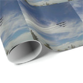 Die blauen Engel Geschenkpapier (Rolleneckpunkt)