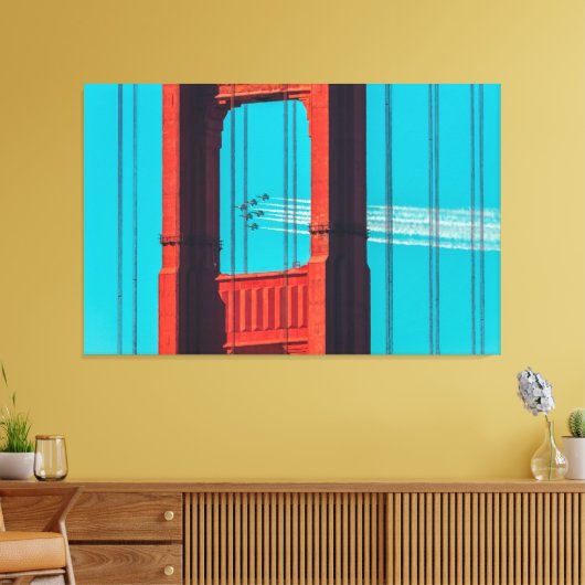 Die blauen Engel Leinwanddruck (Insitu (Wohnzimmer))