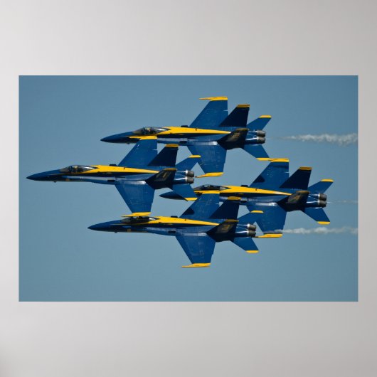 Die blauen Engel Poster (Vorne)