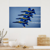 Die blauen Engel Poster (Küche)