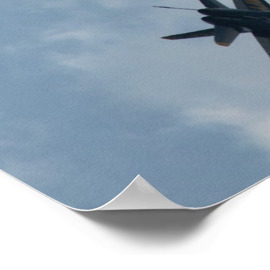 Die blauen Engel. Poster (Ecke)