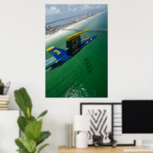 Die blauen Engel Poster (Heimbüro)