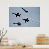 Die blauen Engel Poster (Küche)