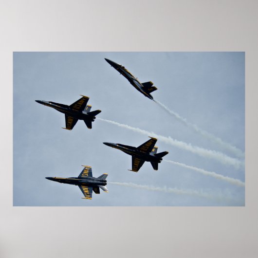 Die blauen Engel Poster (Vorne)