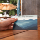 Die Blauen Ridge-Gebirge, anpassbar Postkarte