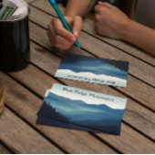 Die Blauen Ridge-Gebirge, anpassbar Postkarte