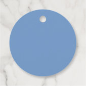 Die blauen Tänzer, Degas Art Geschenkanhänger (Rückseite)