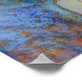 Die blauen Tänzer, Degas Art Poster (Ecke)