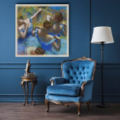 Die blauen Tänzer, Degas Art Poster