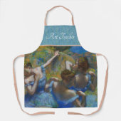 Die blauen Tänzer, Degas Art Schürze (Vorderseite)