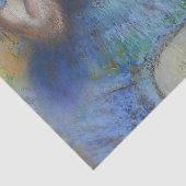 Die blauen Tänzer, Degas Art Seidenpapier (Detail)