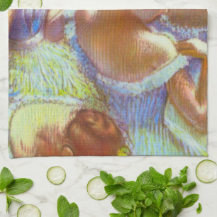 Die blauen Tänzer von Edgar Degas Geschirrtuch