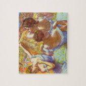 Die blauen Tänzer von Edgar Degas Puzzle (Vertikal)