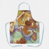 Die blauen Tänzer von Edgar Degas Schürze (Vorderseite)